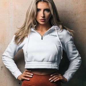 Alphalete cropped hoodie
